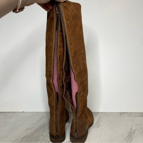 Born Borman Distressed Suede Tall Boot 6 1/2 - Picture 4 of 13